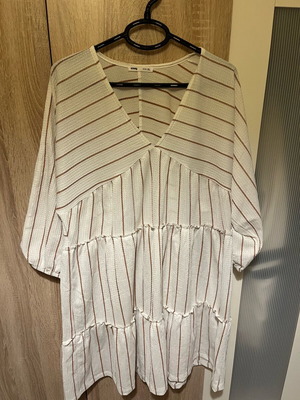 Sinsay summer dress No XL like new, white