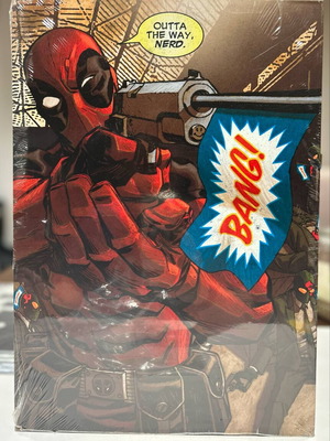 Marvel Deadpool metal poster 32x44 with magnet new