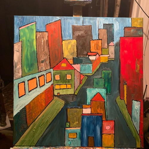 Oil painting on canvas new