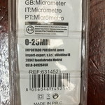 Micrometer new with millimeter adjustment