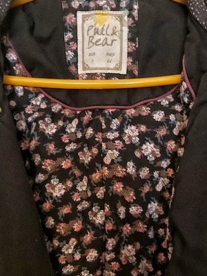 Pull&Bear women's jacket used, size Small, black