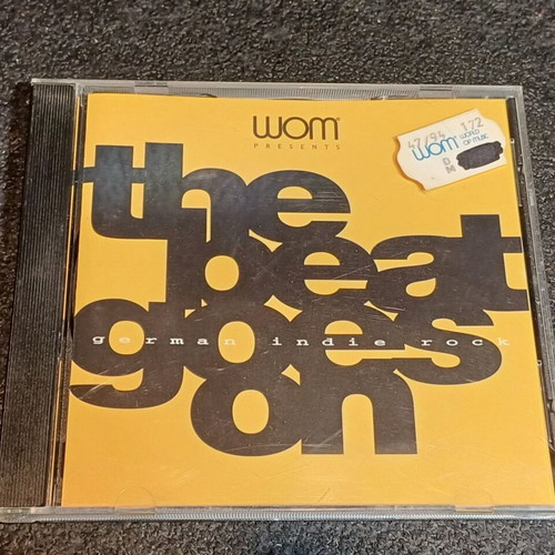 The Beat Goes On CD used, German indie rock compilation 1994