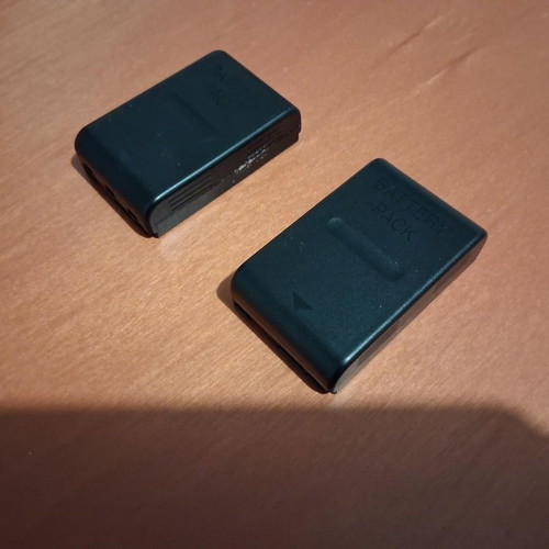Panasonic camera batteries used, set of 2 pieces