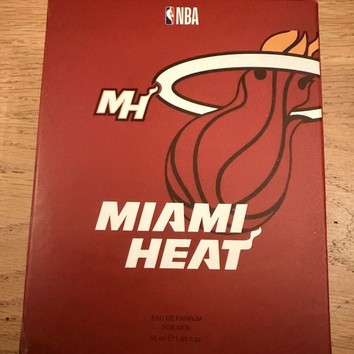 Miami Heat NBA collectible perfume, sealed authentic