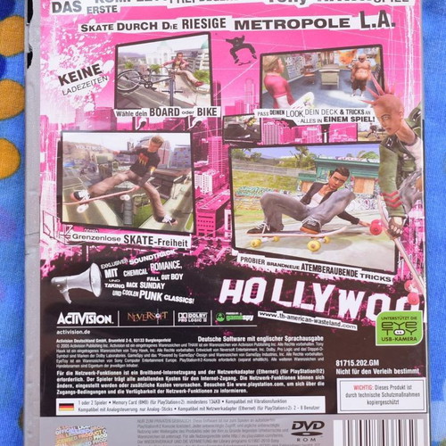 Tony Hawk's American Wasteland Platinum PS2 game used