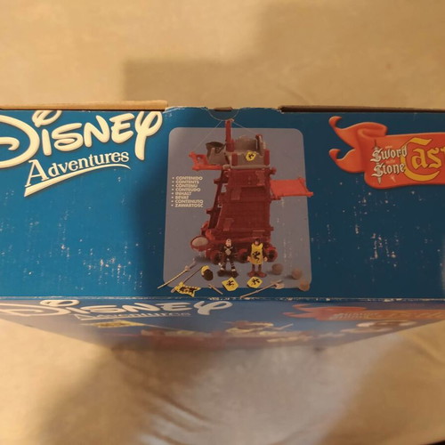 Disney Heroes Castle Sword in the Stone sealed, large tower