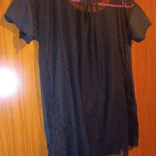 Pinelopi t-shirt used with transparent back, size M