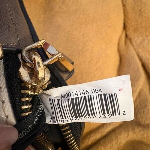 Marc Jacobs crossbody bag new, beige and gold