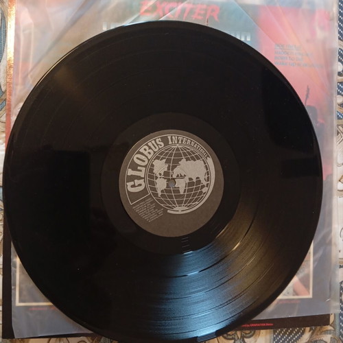 Exciter Long Live The Loud 1991 Reissue vinyl record like new, metal
