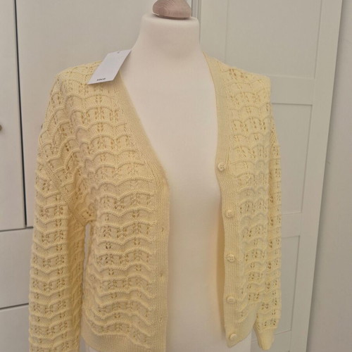 Mango summer cardigan new, yellow, size 164 cm