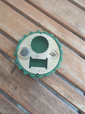 Heineken Bottle Opener large used, magnet missing