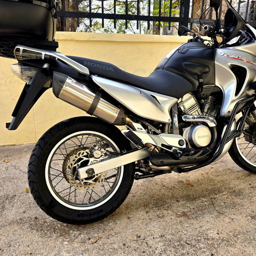 Honda Transalp 650 like new, silver, 2003, 125000 km