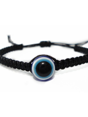 Macrame bracelet with round eye new