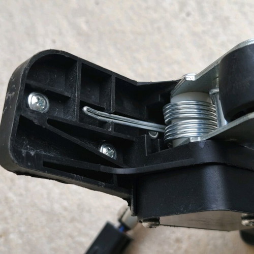 Sunward gas pedal used, reinforced for heavy-duty use
