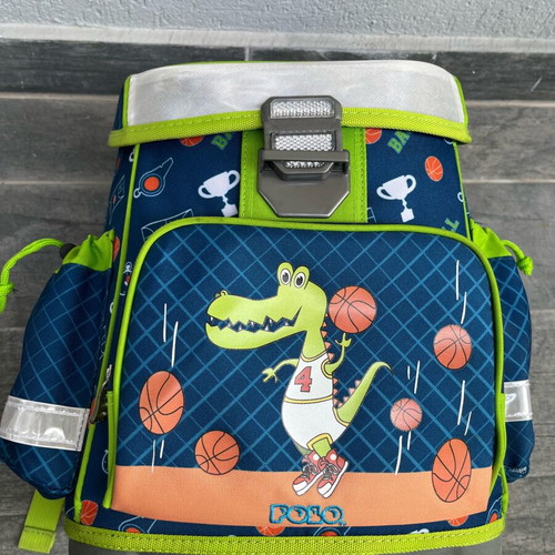 Polo Hard Shell Dino school backpack like new