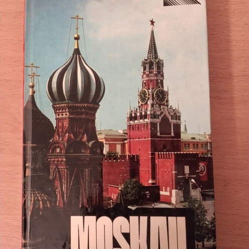 Moskau Wladimir Tschernow Travel Guide 1975 like new, German