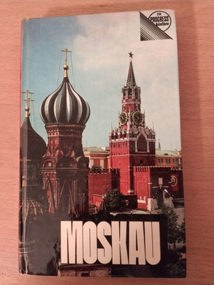 Moskau Wladimir Tschernow Travel Guide 1975 like new, German