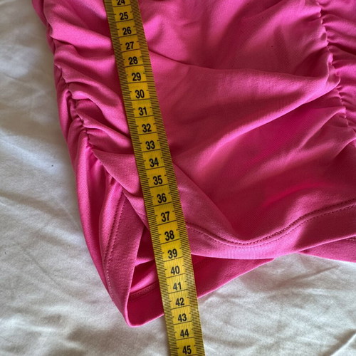 ASOS ruched mini skirt new, size 36, fuchsia pink