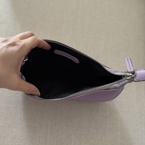 Forever 21 Y2K Faux Leather Shoulder Bag purple used