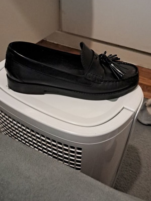 Geox мокасини черни размер 35 като нови