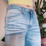 Vintage Miss Sixty Flared Jeans Νο26 Καινούργιο, Μεσαίο Καβάλο, Μπλε