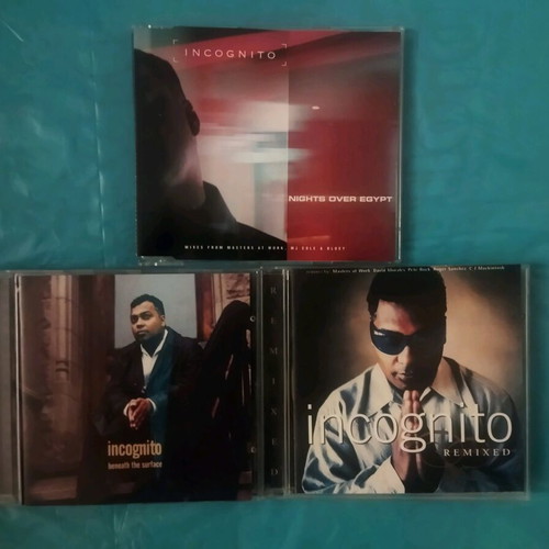 Incognito 3 CD new, electronic music, house, acid jazz