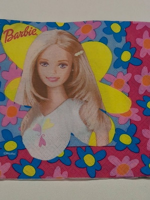 Collectible Barbie napkin like new
