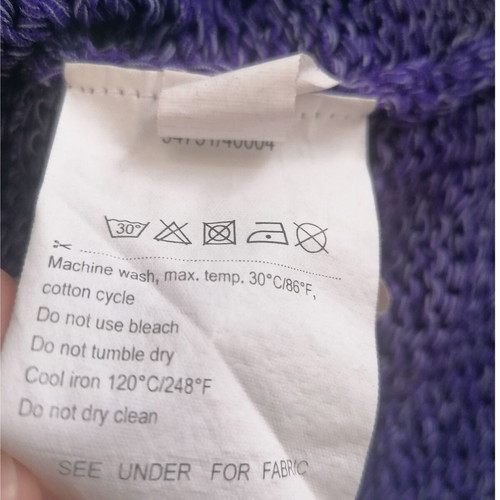 Gerry Weber vintage purple knitted sweater used, medium size