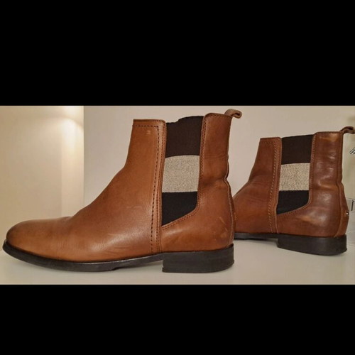 Tommy Hilfiger ankle boots used, camel, size 40