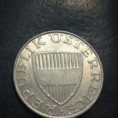 10 Schilling 1972 silver coin Austria