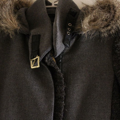 H&M gray coat like new, sizes S and M