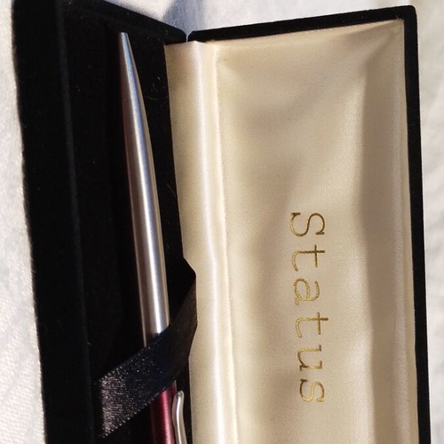 Vintage Status pen with case like new