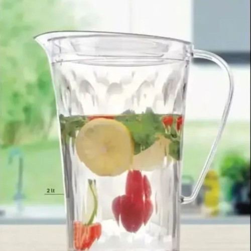 Prisma 2-Liter Pitcher New Transparent Crystal Effect