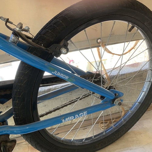 Bicycle like new, city type, blue, men's, age 6-8