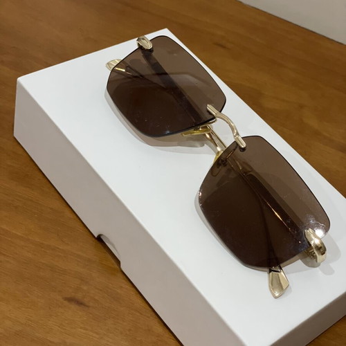 Maybach sunglasses, gold color