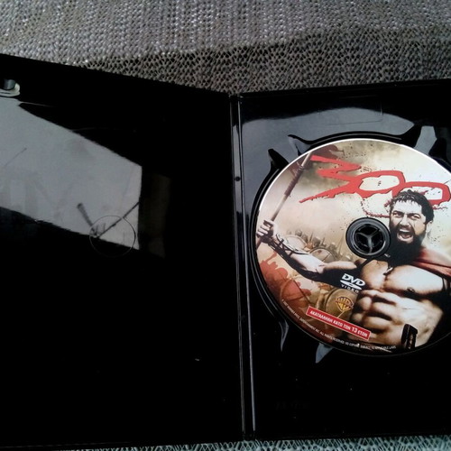 300 DVD movie used, action, historical, subtitles