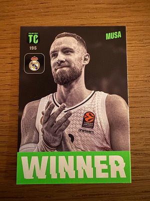 TopClass Panini Euroleague 2025 Musa Dzanam κάρτα σαν καινούργια