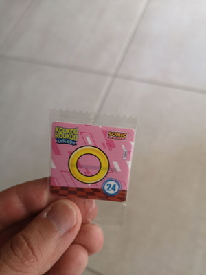 Koukou Roukou Sonik Sticker Number 24 new