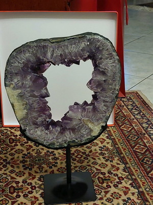 Amethyst crystal new 5 kg with stand