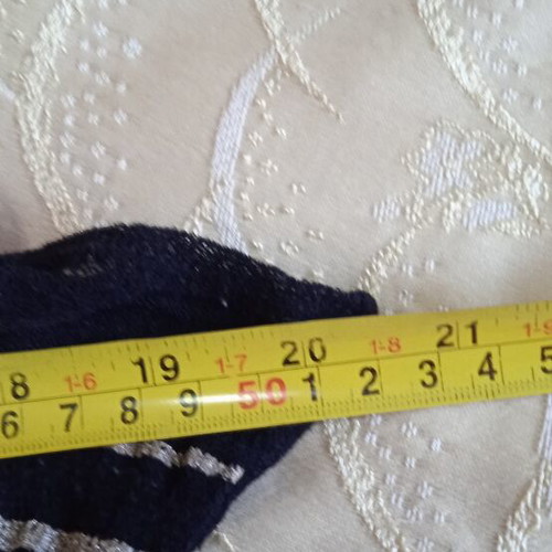 Rectangleblanc dress like new, black and silver, size S