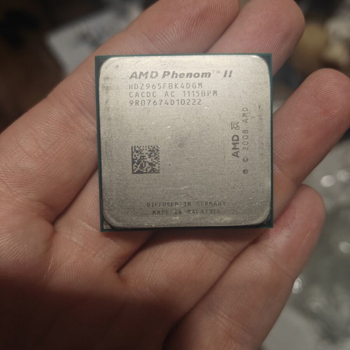 AMD Phenom II X4 965 Black Edition used quad-core processor
