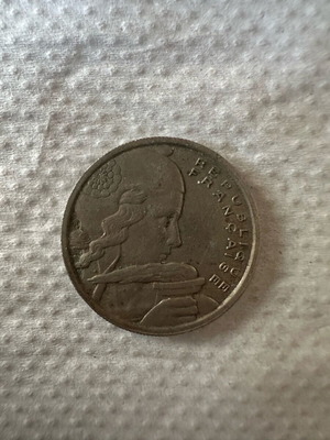 Coin 100 fr 1955 used