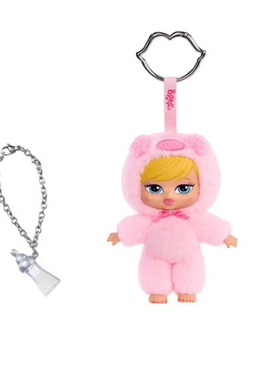 Bratz Bratziez Iconz Chloe Angel Pink Plush Pendant like new