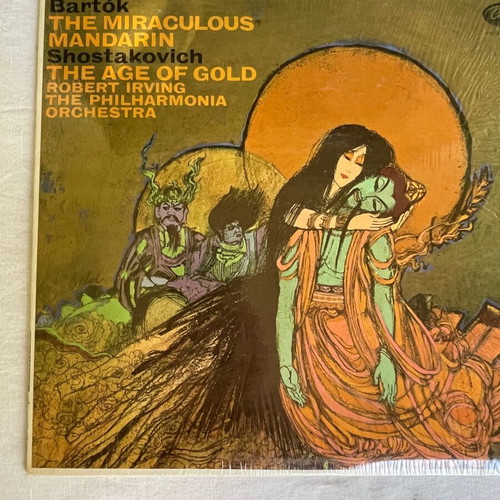 Set of 6 vinyl records by great composers used, classical