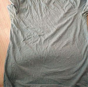 Gap γαλαζογκρι ανδρική μπλούζα large strech