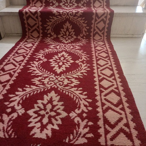 Handwoven loom runner like new, 3 meters by 75 cm