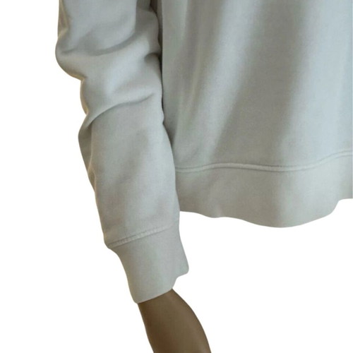 Karl Lagerfeld white sweatshirt with strass logo like new – Small/M