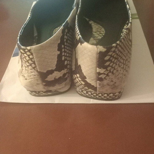 Zara ballerina shoes like new, size 40, gray and beige