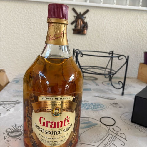 Grants Scotch whisky 1.875lt sealed