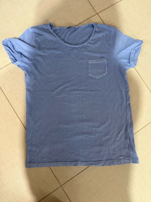 Ltb T-shirt turquoise with pocket, like new, size L